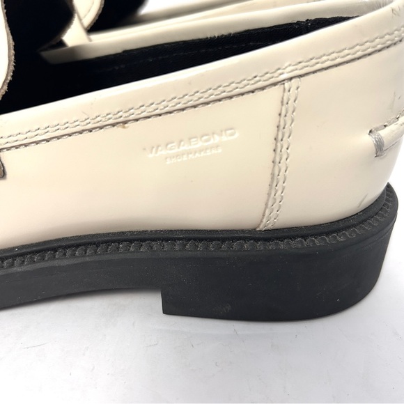 Vagabond Shoemakers Alex Loafer Shoe Poetcore Cream Beige Black Size EU 36 US 6 - Picture 5 of 15